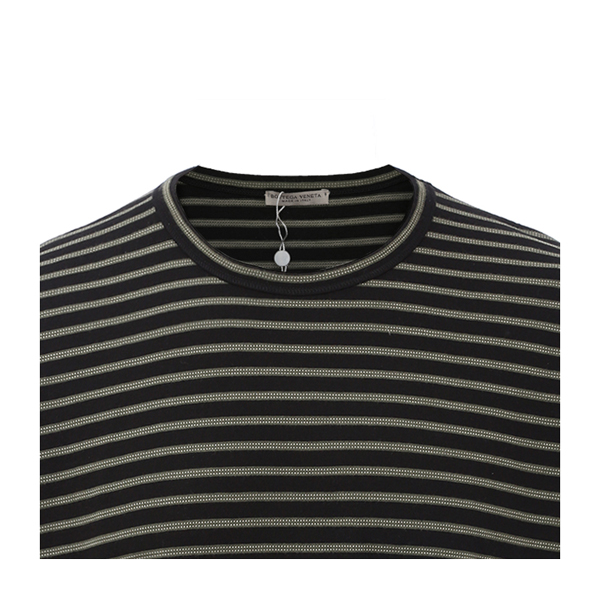 【bottega veneta葆蝶家 男士短袖t恤】【大陆现货秒发】纯棉圆领黑绿