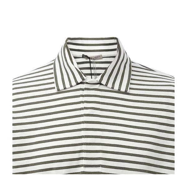 【bottega veneta葆蝶家 男士短polo】纯棉条纹男士短袖polo衫 男士短