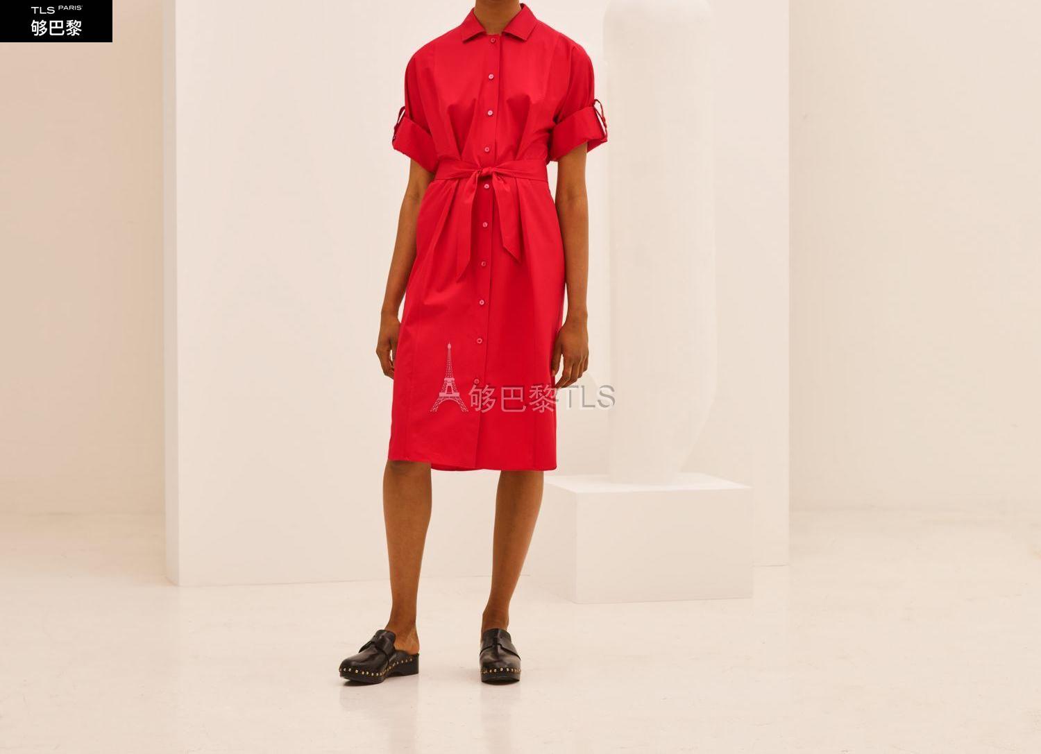 【包邮包税】 hermes爱马仕 21年春夏 女士 连衣裙 robe es*w*prit