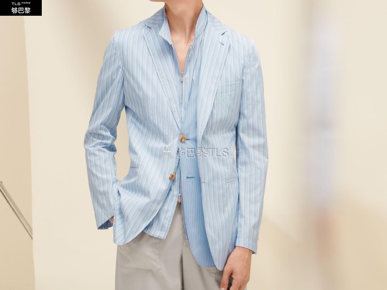 【包邮包税】 hermes爱马仕 21年春夏 男士 西服外套 vest 24 twins