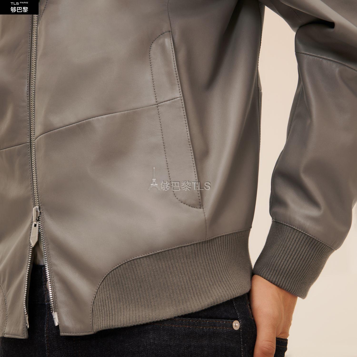 【包邮包税】 hermes爱马仕 21年春夏 男士 夹克 blouson bord-cote