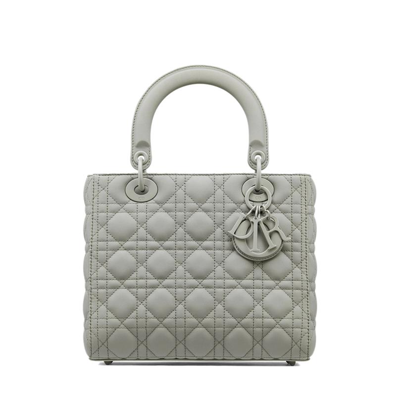 dior/迪奥 medium lady dior bag 小牛皮藤格纹中号女士手袋 m0565ilo