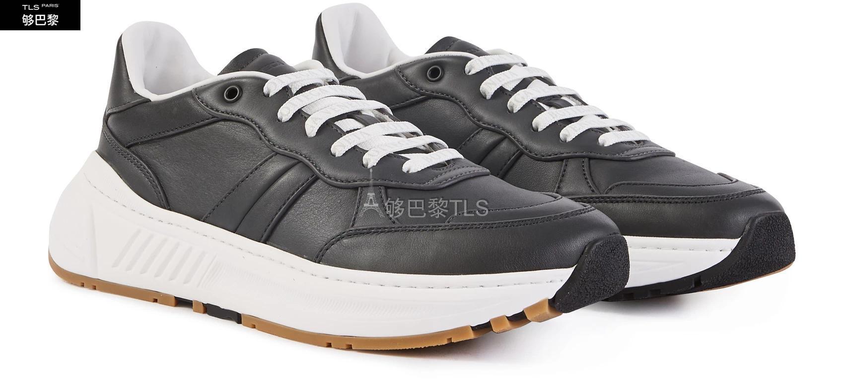 【包邮包税】 bv宝缇嘉 21年春夏 男士 休闲运动鞋 leather trainers