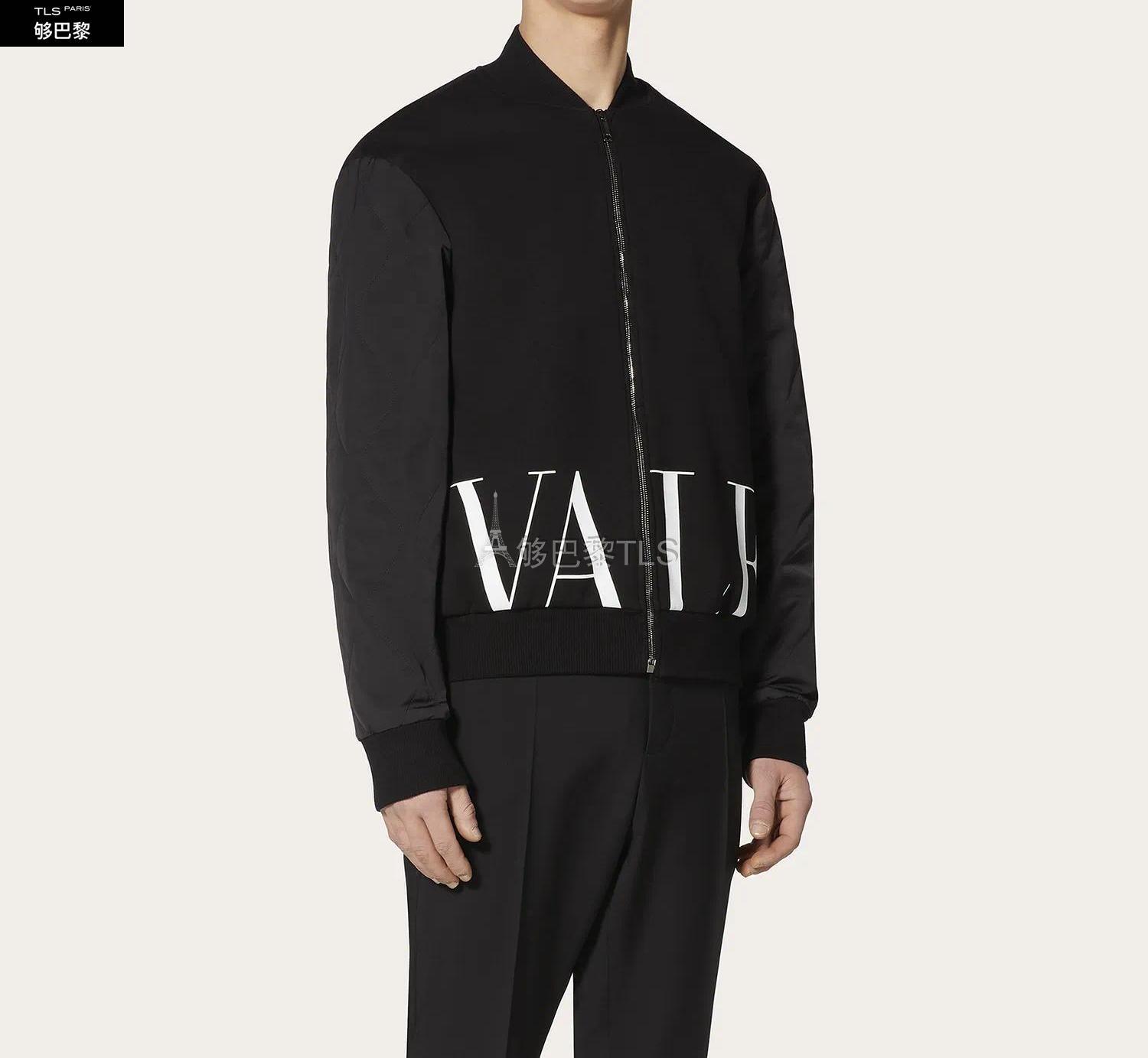 【包邮包税】 valentino华伦天奴 21年春夏 男士 夹克 valentino 褶边