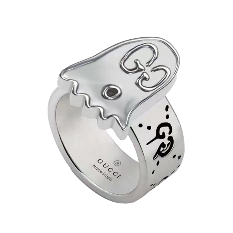 gucci/古驰 925银材质 男女通用戒指/指环 bq
