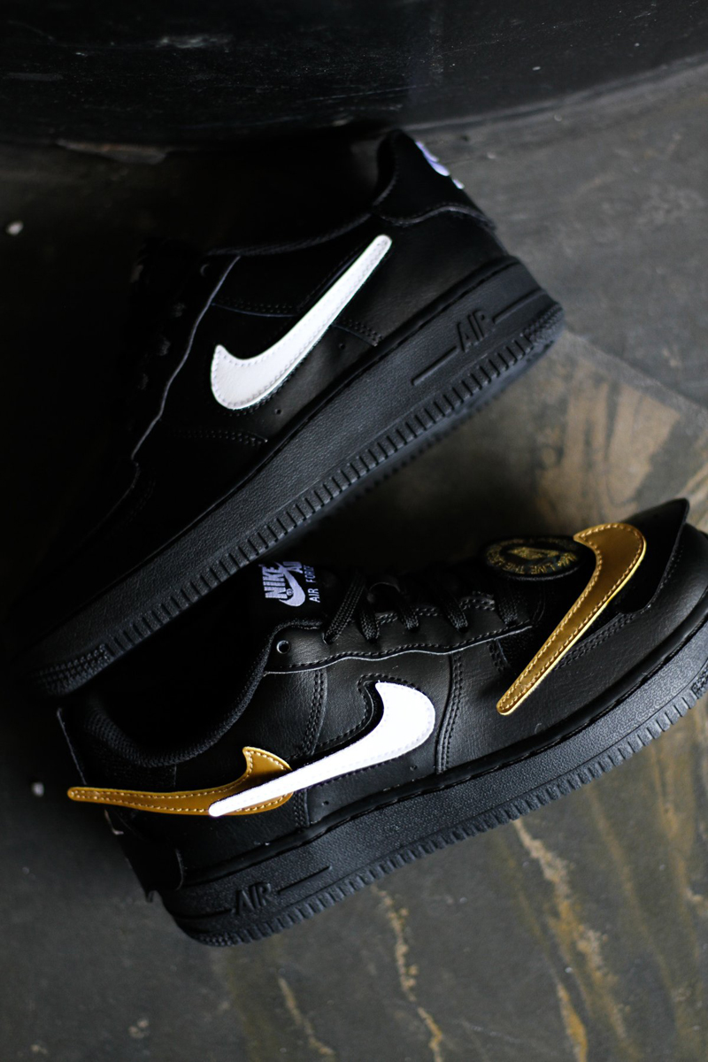 nike/耐克 air force 1 女款 2021新品 af1 换钩 魔术贴 空军一号板鞋