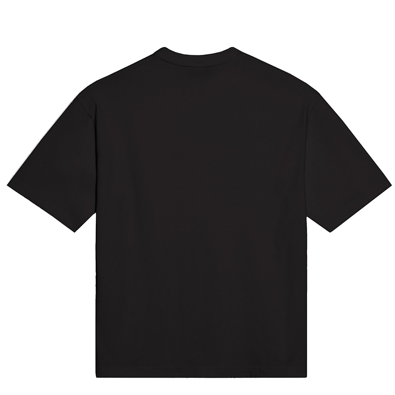 2021年新款 男士黑色有机棉版面版中的copyright fit中号t恤612966tiv