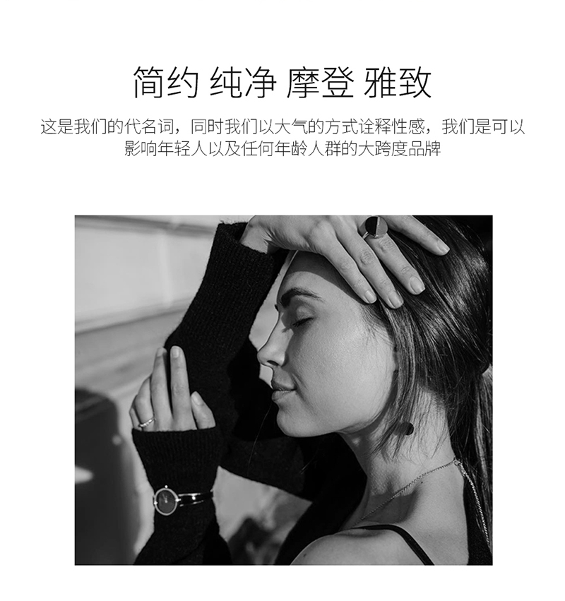 Calvin Klein/卡尔文·克莱因ck诱惑系列腕表 时尚休闲简约石英钢带女表K4E2N616