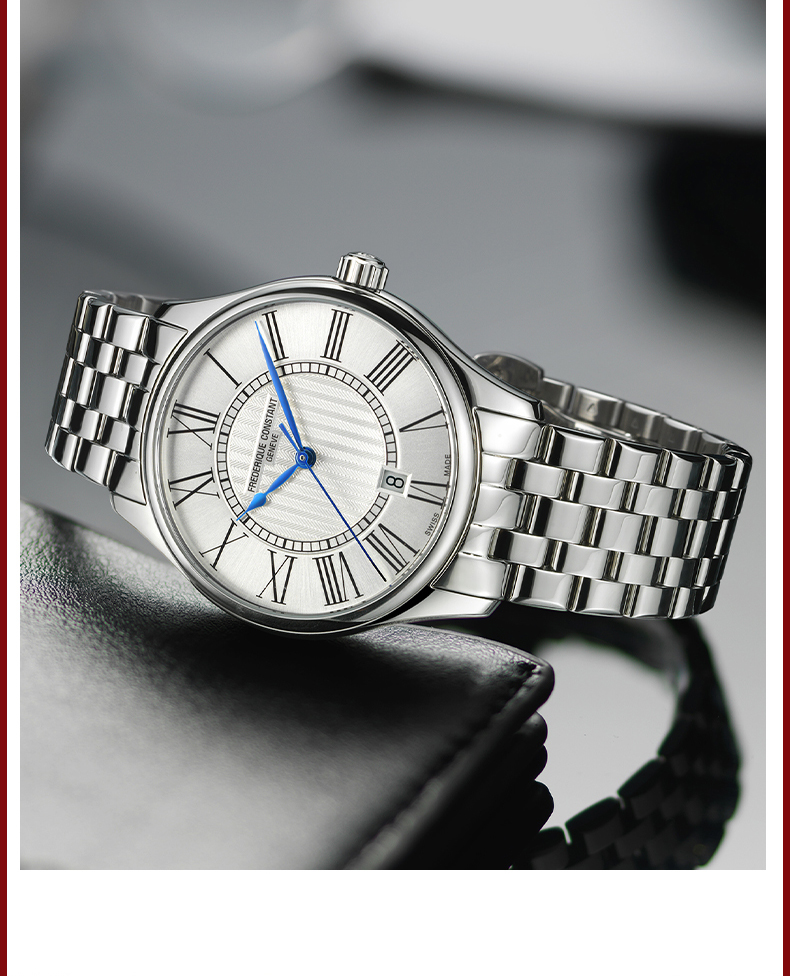 Frederique Constant/康斯登瑞士原装时尚简约自动机械男表FC-303WRB5B6B中国限定款