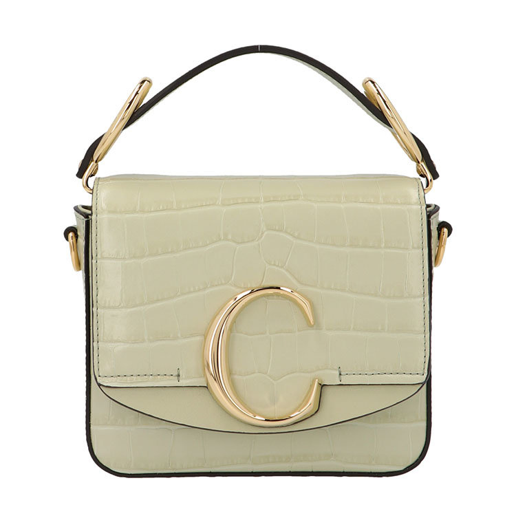 【包邮包税】chloe/克洛伊 蔻依女包 时尚百搭 字母c 女士手提单肩包