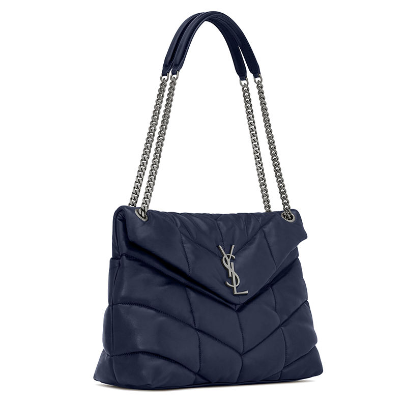 【包税】saint laurent paris/圣罗兰 puffer系列 经典女士海洋色中号