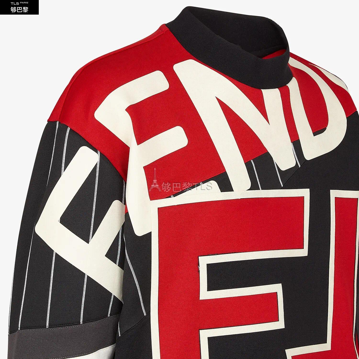 【包邮包税】 fendi芬迪 21年春夏 男士 长袖t恤 sweat-shirt en