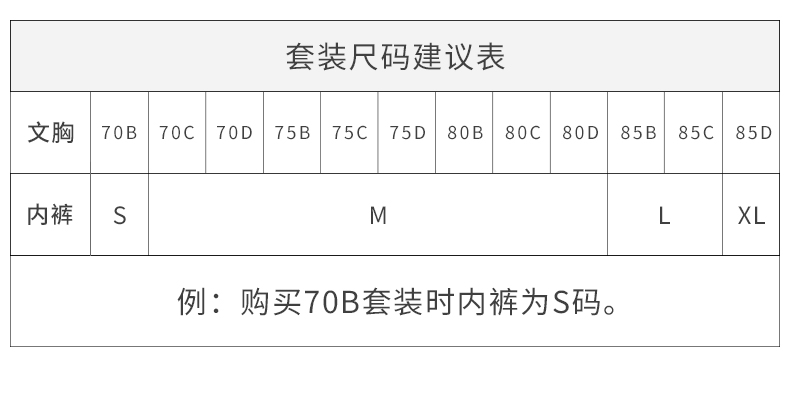 SELMARK/赛马可  欧洲进口防滑落可拆除肩带性感文胸 中模杯女士内衣 蕾丝性感丁字裤 女士内衣套装 2071605