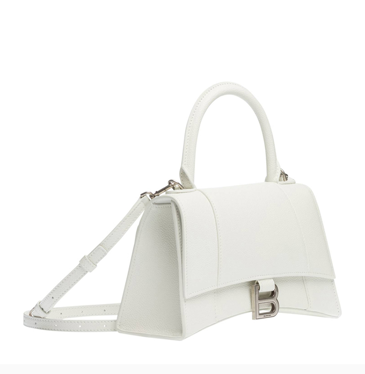 balenciaga/巴黎世家 女士白色小牛皮单肩包 593546-1izhy