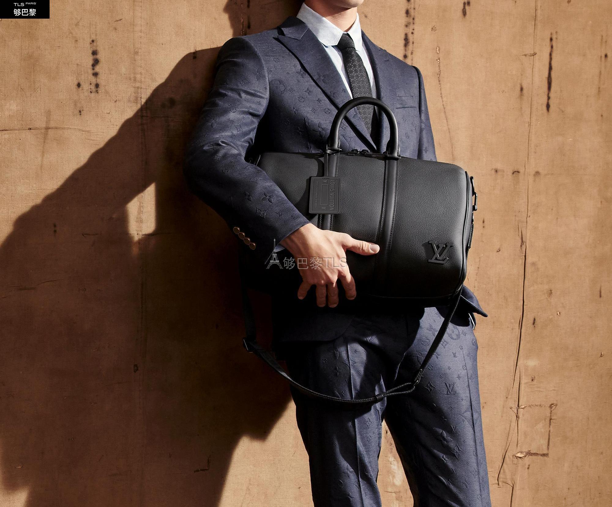 【包邮包税】 lv路易威登 21年春夏 男士 旅行包 keepall bandouliere