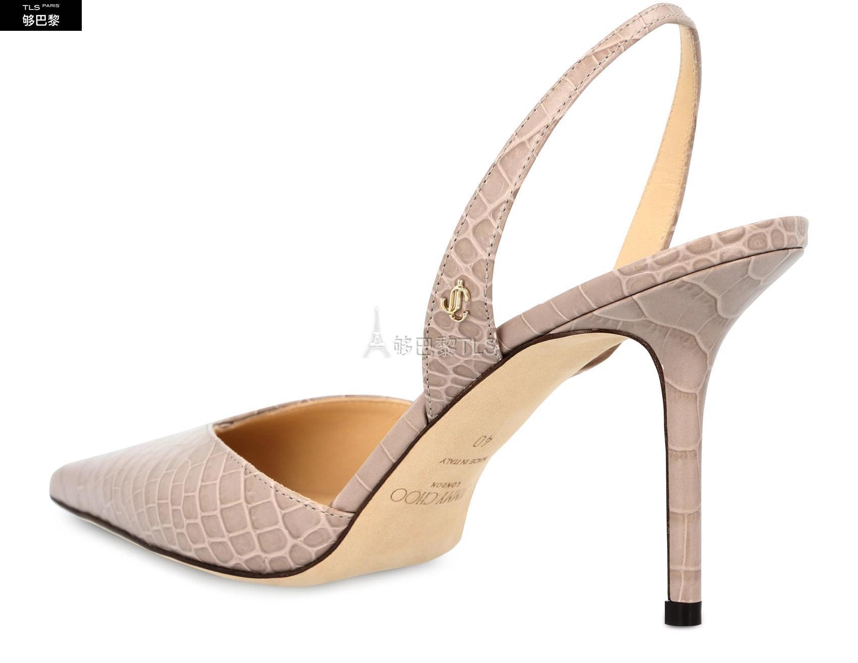 【包邮包税】 jimmy choo 21年春夏 女士 高跟鞋 thandi 85 穆勒鞋