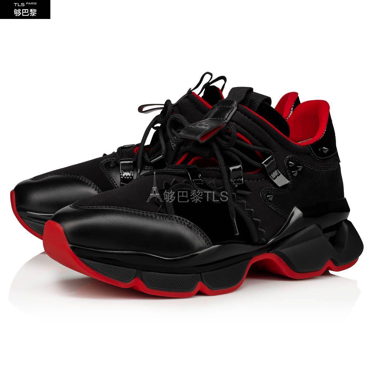 【包邮包税】 cl红底鞋 21年春夏 男士 休闲运动鞋 red runner