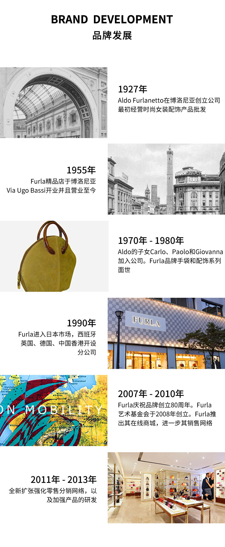 FURLA/芙拉新款女表手表拱门标识
女士石英表女表手表