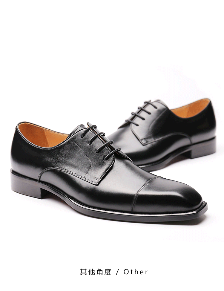 【urokurok 商务正装鞋】【21春夏新款】urok新品男士商务正装皮鞋手