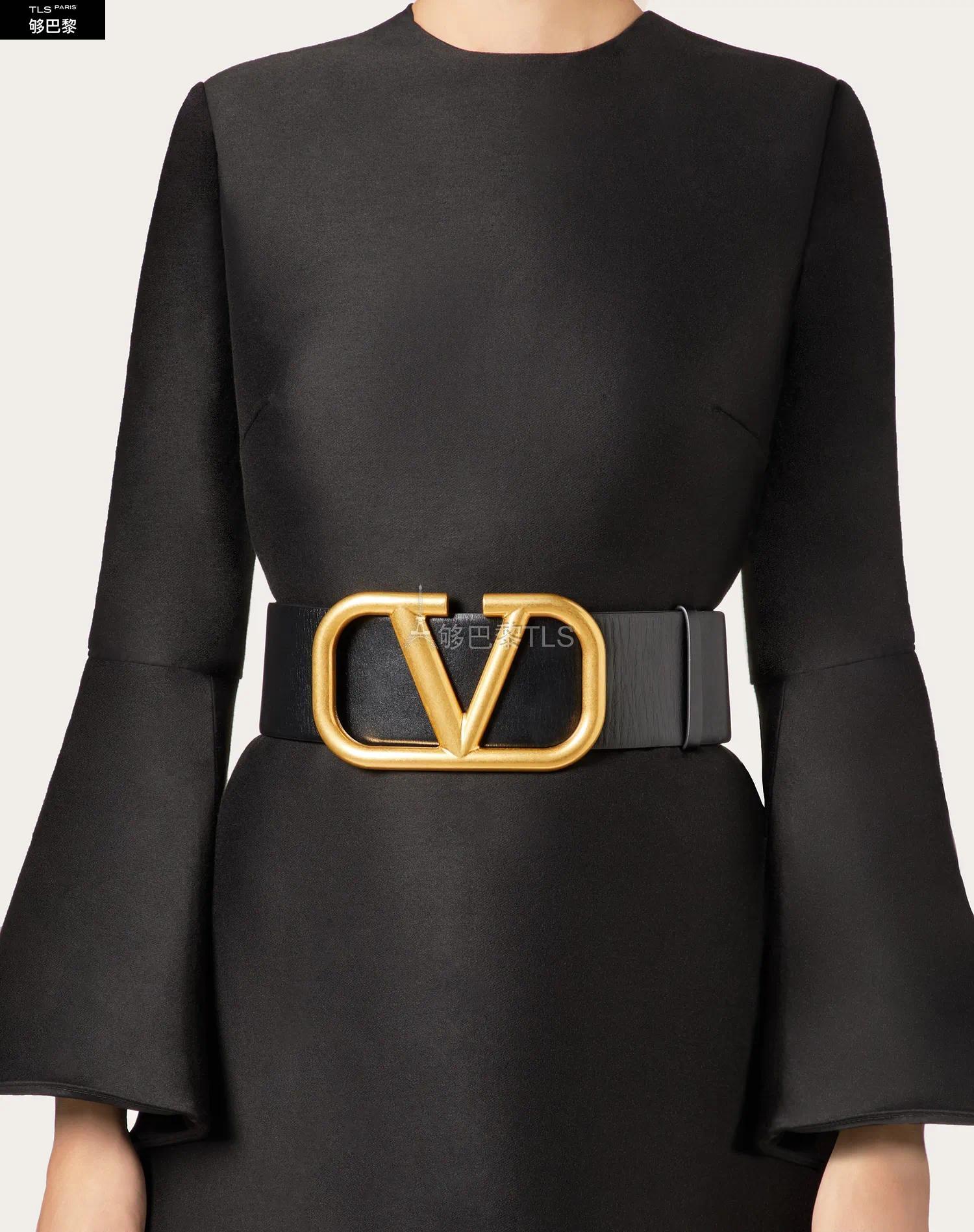 【包邮包税】 valentino华伦天奴 21年春夏 女士 腰带 双面 vlogo