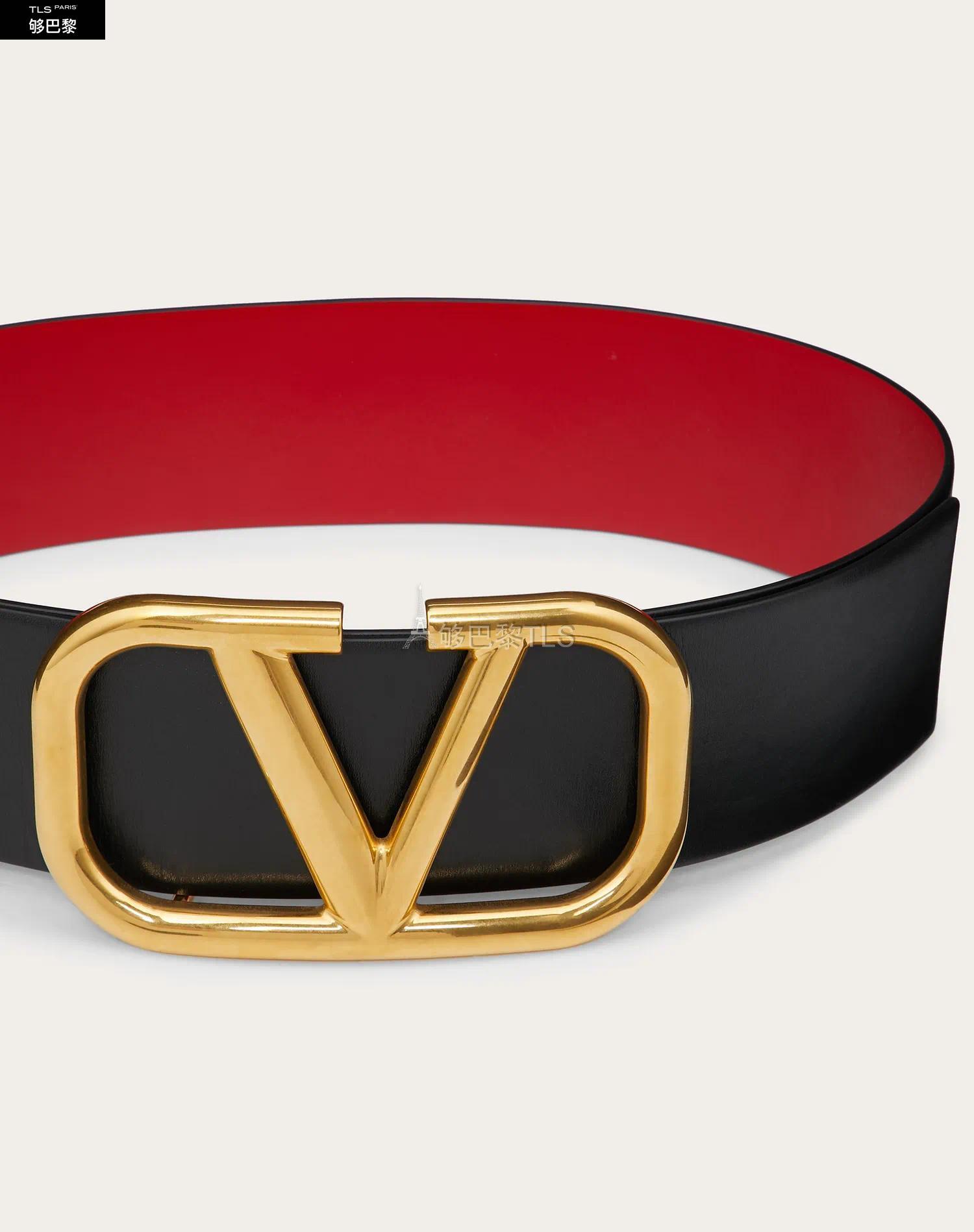 【包邮包税】 valentino华伦天奴 21年春夏 女士 腰带 双面 vlogo