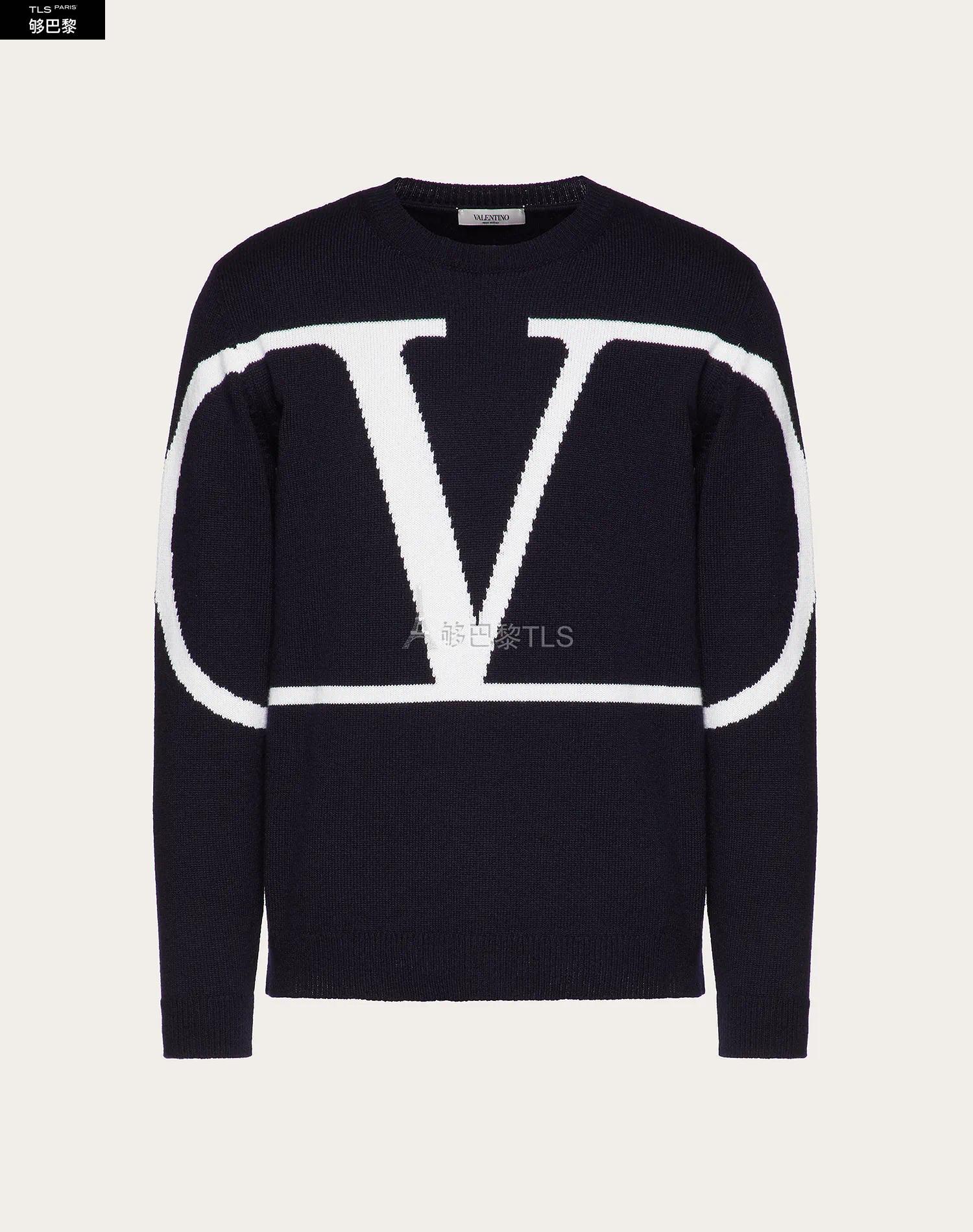 【包邮包税】 valentino华伦天奴 21年春夏 男士 针织衫 pull ras-du