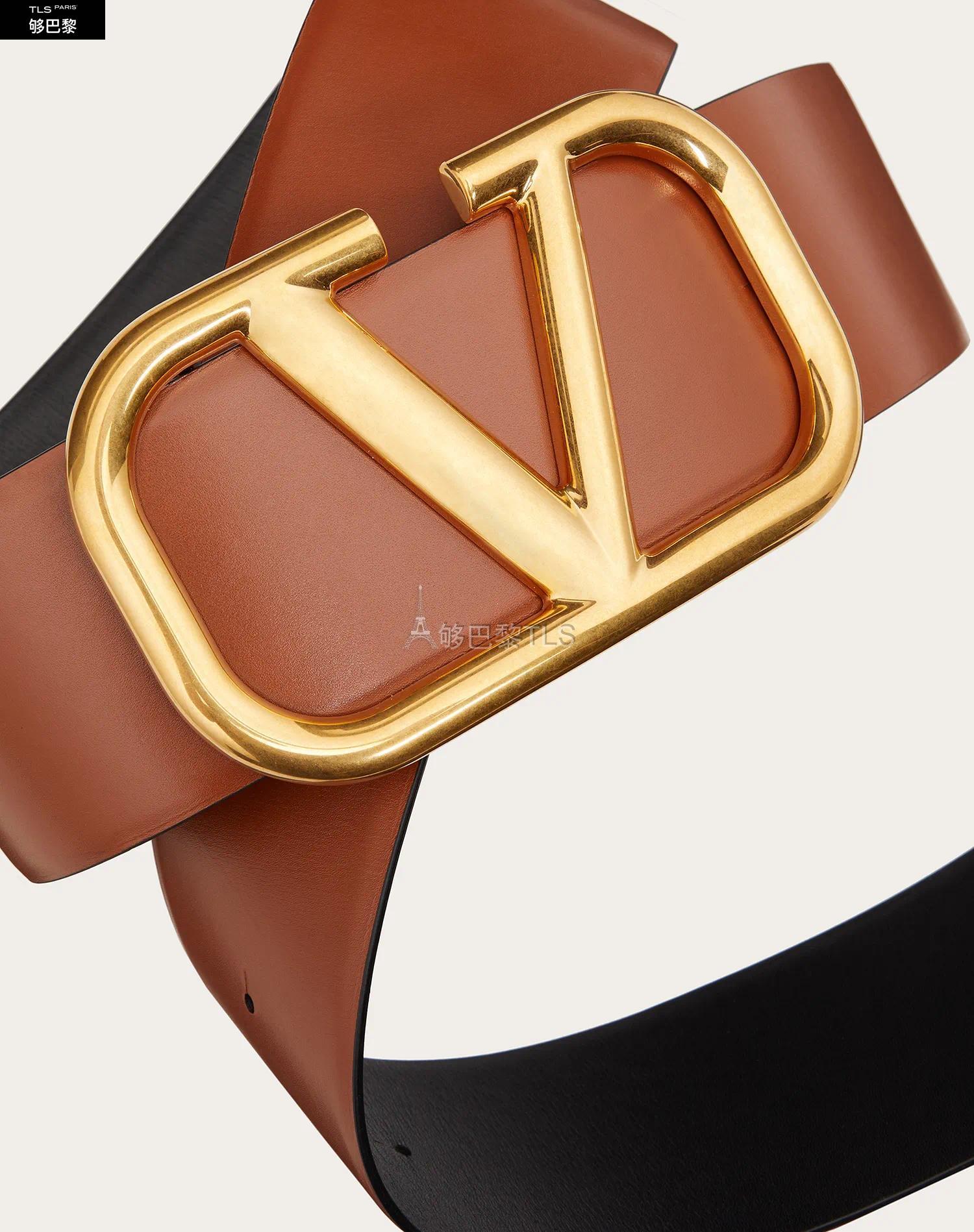 【包邮包税】 valentino华伦天奴 21年春夏 女士 腰带 双面 vlogo