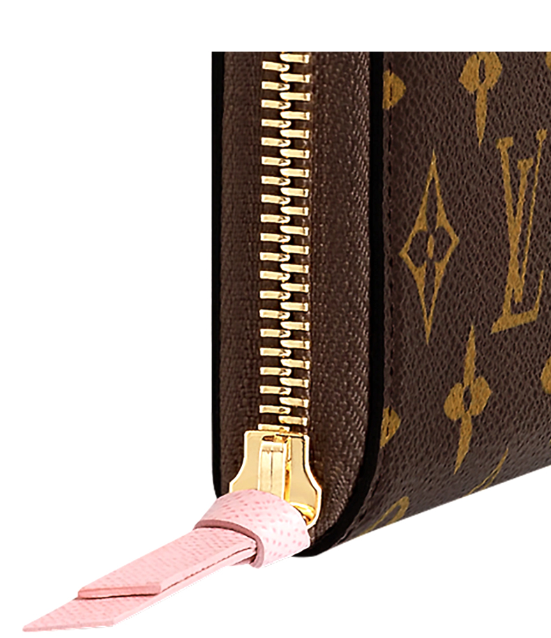 【包税】louis vuitton/路易威登 clemence长款老花钱包女士拉链钱夹