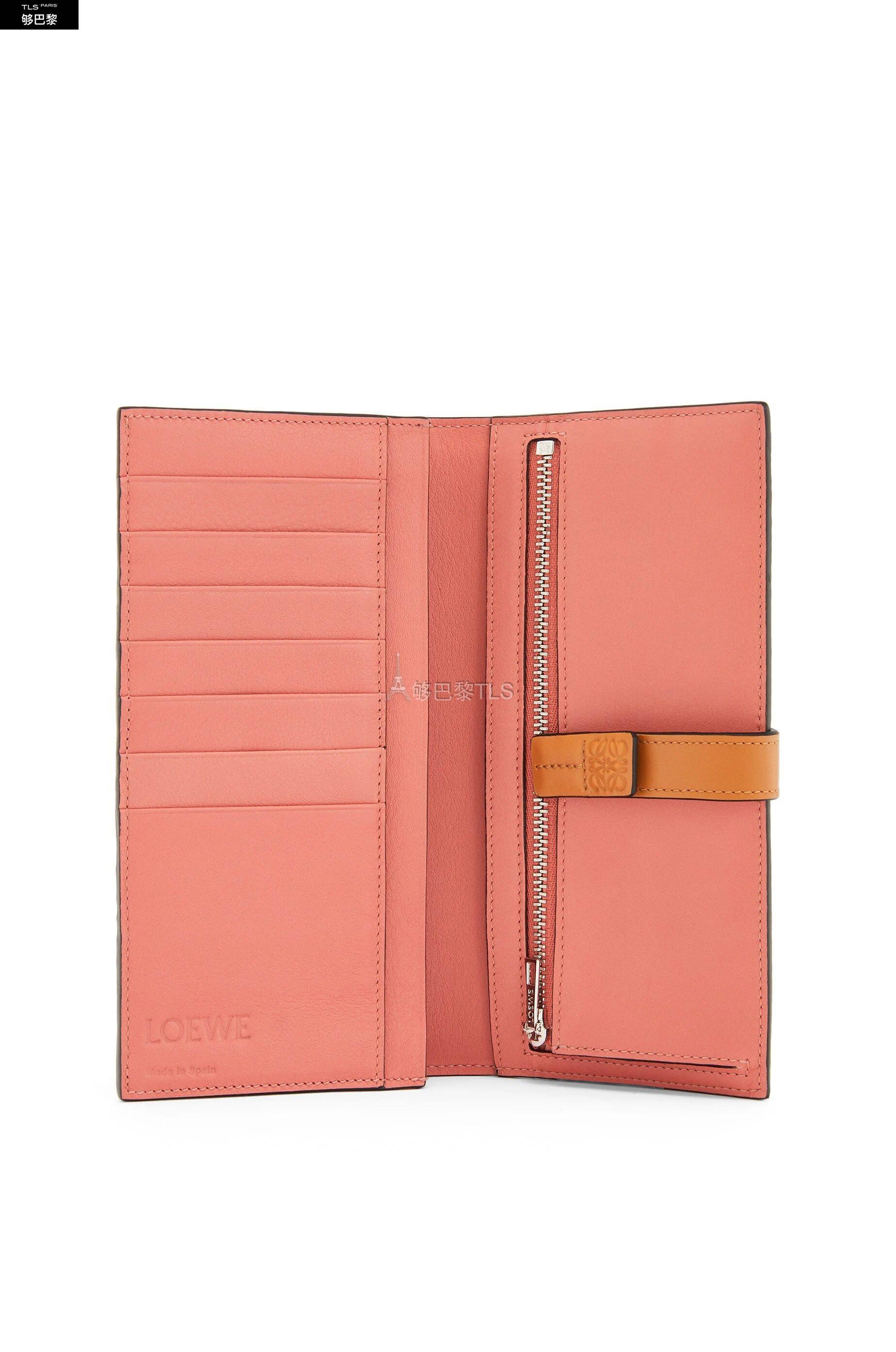 【包邮包税】 loewe罗意威 21年春夏 女士 钱包 large vertical