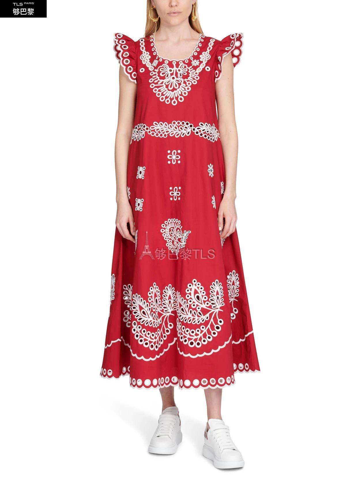 【包邮包税】 valentino华伦天奴 21年春夏 女士 连衣裙 长款连衣裙