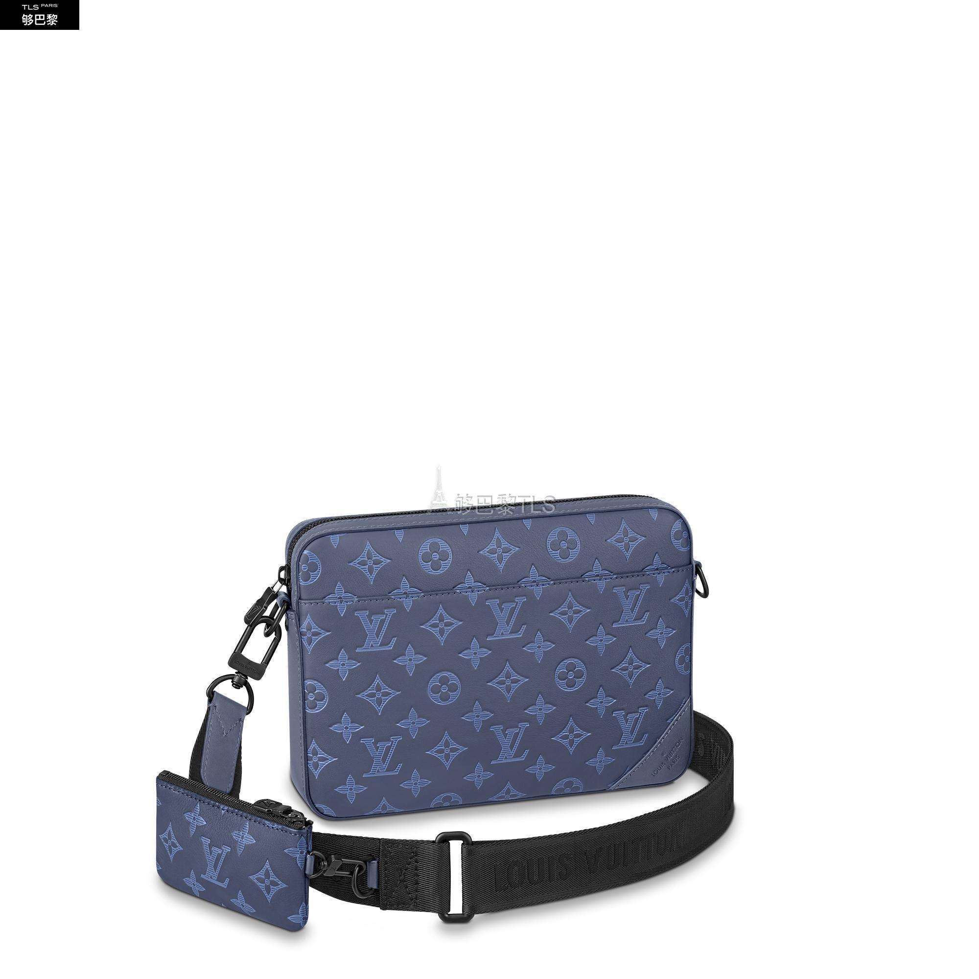 【包邮包税】 lv路易威登 21年春夏 男士 单肩包 duo 邮差包 m45730