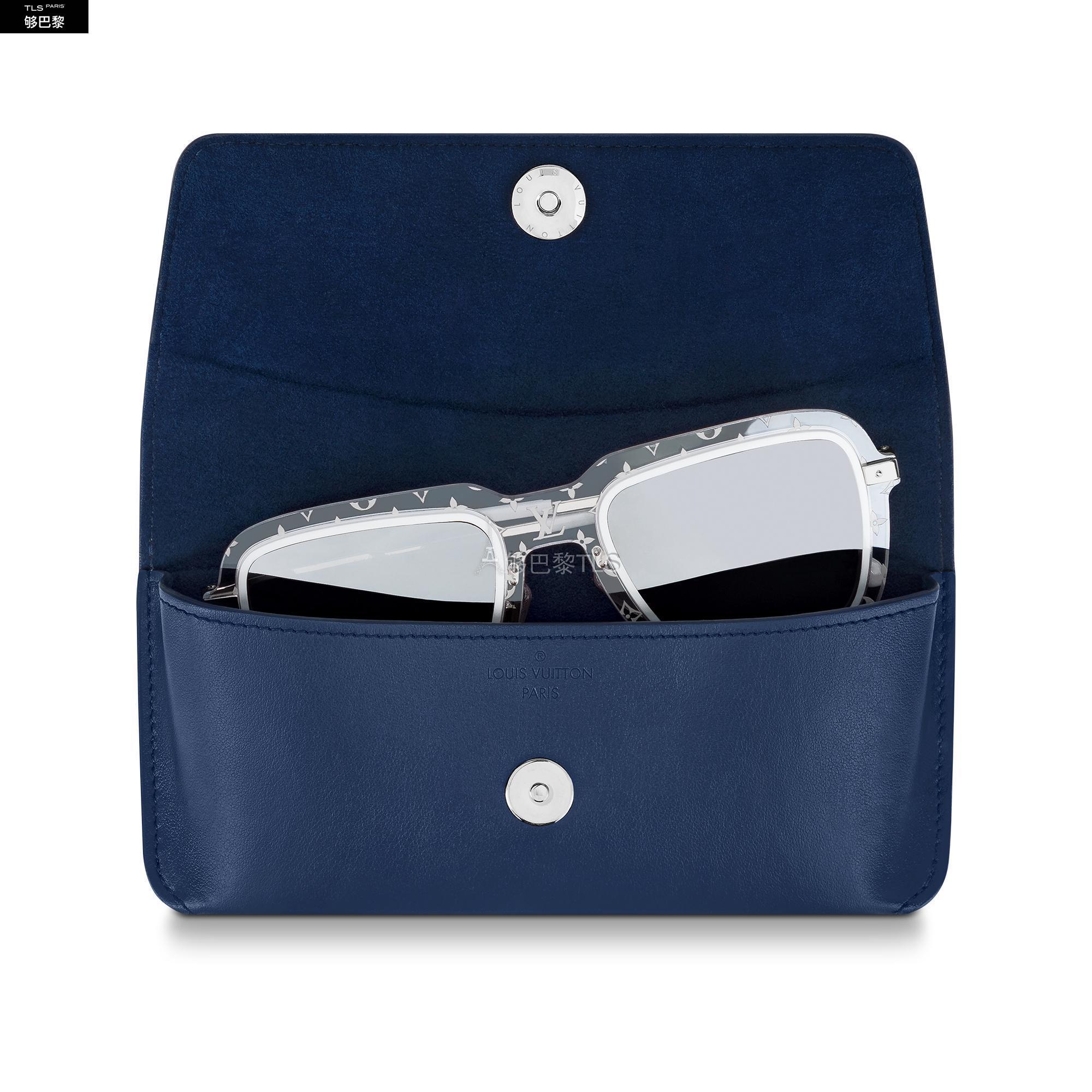 【包邮包税】 lv路易威登 21年春夏 男士 收纳盒 woody 眼镜盒 gi0589
