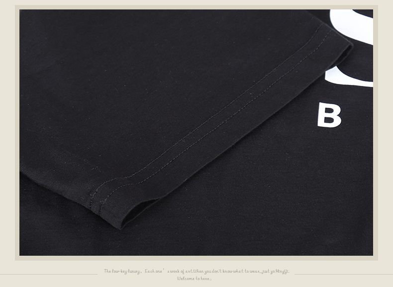 HUGO BOSS/雨果博斯男装 2021新款胸前logo棉质图案圆领男士短袖T恤衫 50450923