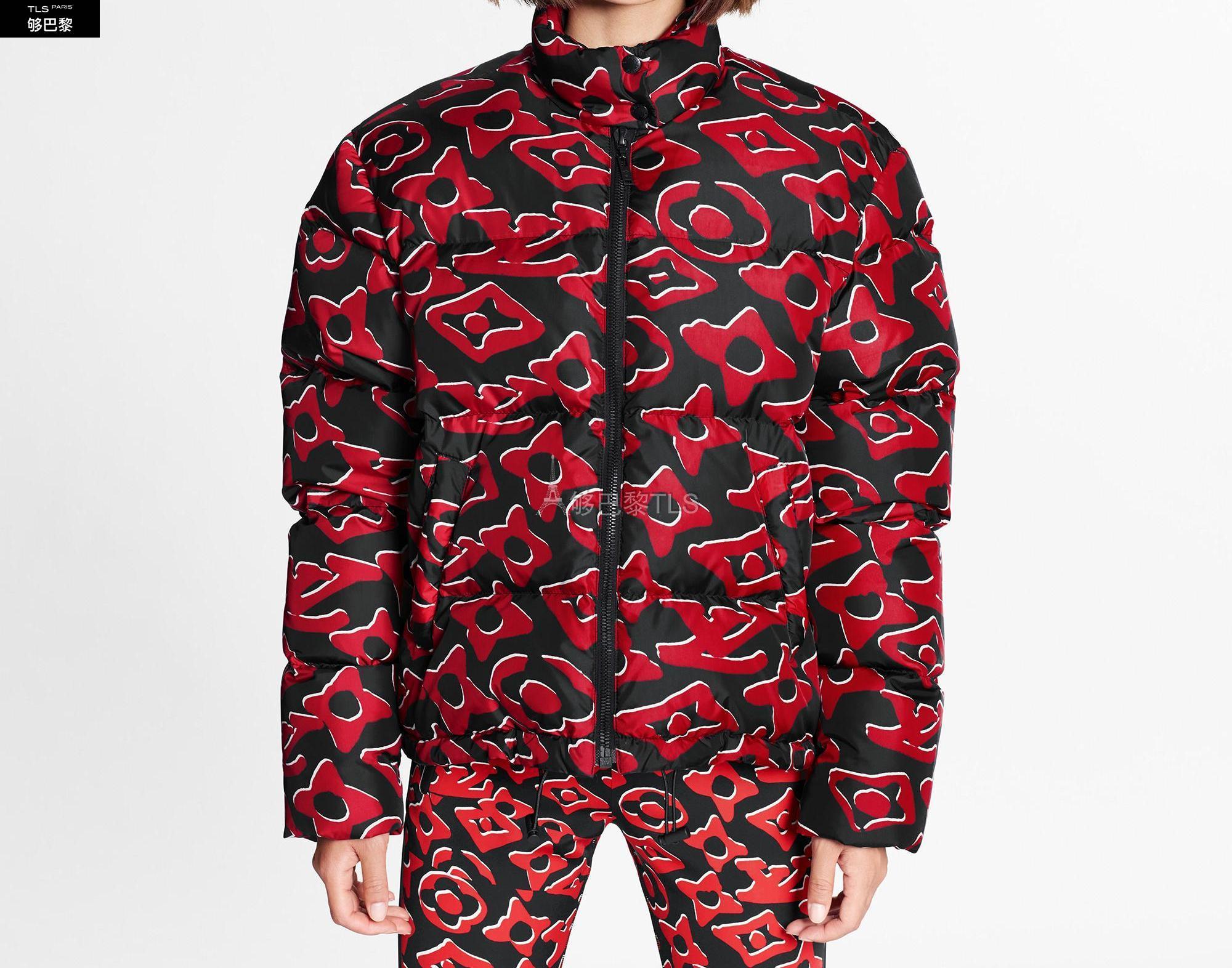 【包邮包税】 lv路易威登 21年秋冬 女士 羽绒服 尼龙羽绒夹克 1a8b3w