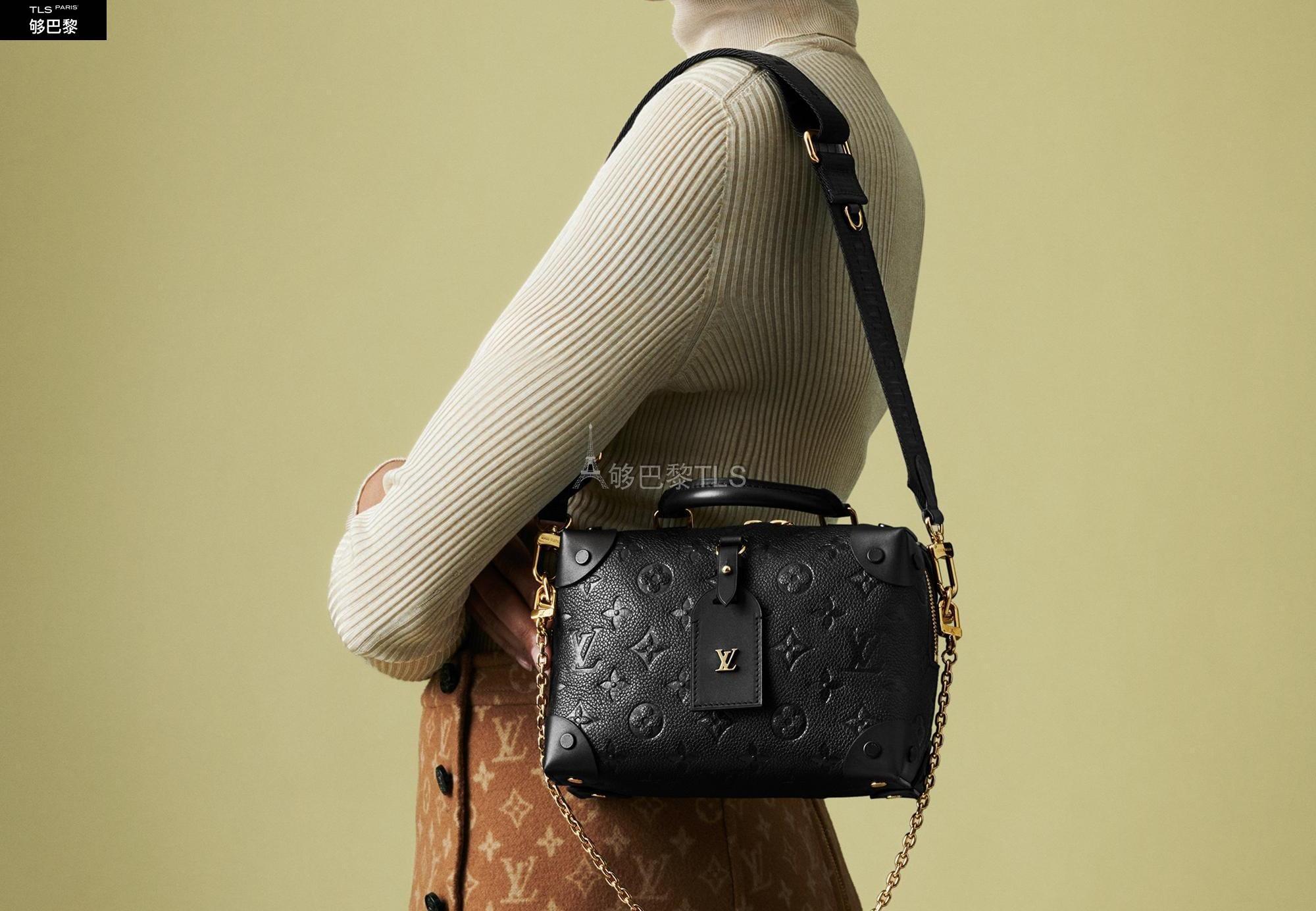 【包邮包税】 lv路易威登 21年春夏 女士 单肩包 petite malle souple