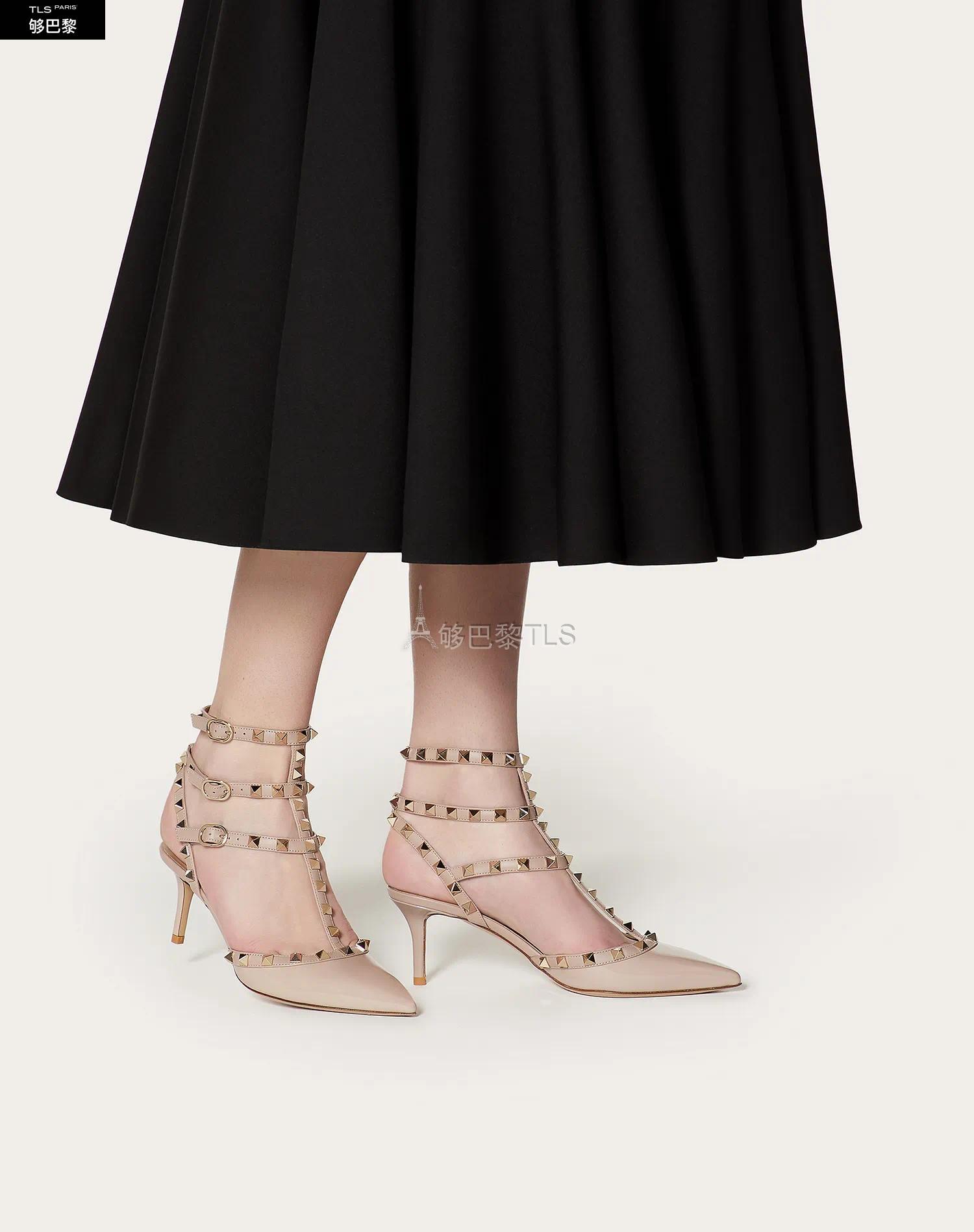 【包邮包税】 valentino华伦天奴 21年春夏 女士 高跟鞋 rockstud