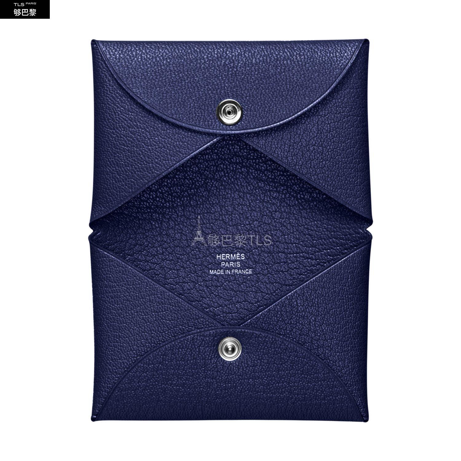 【包邮包税】 hermes爱马仕 21年春夏 男士 卡包 porte-cartes calvi