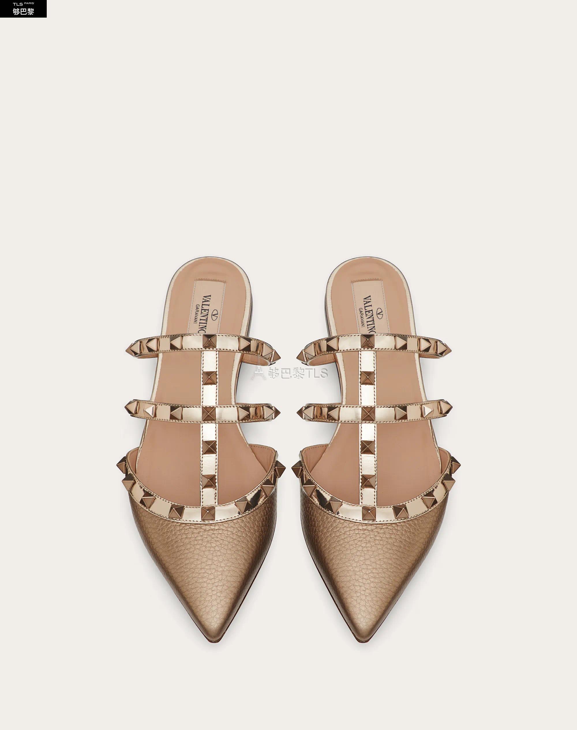 【包邮包税】 valentino华伦天奴 21年春夏 女士 平底凉鞋 mules rock