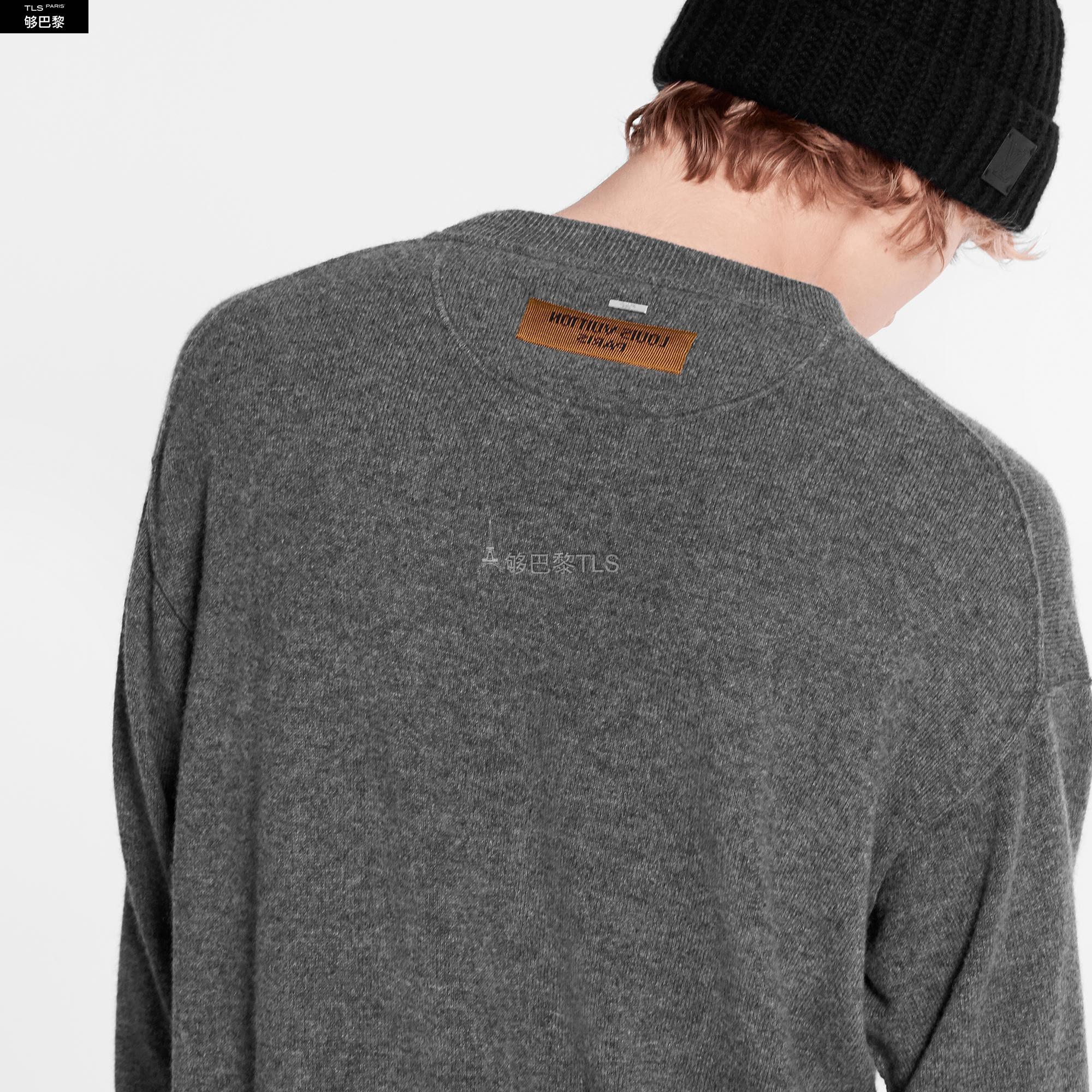 com 98 % cachemire, 1 % soie, 1 % polyamide gris fabrique en