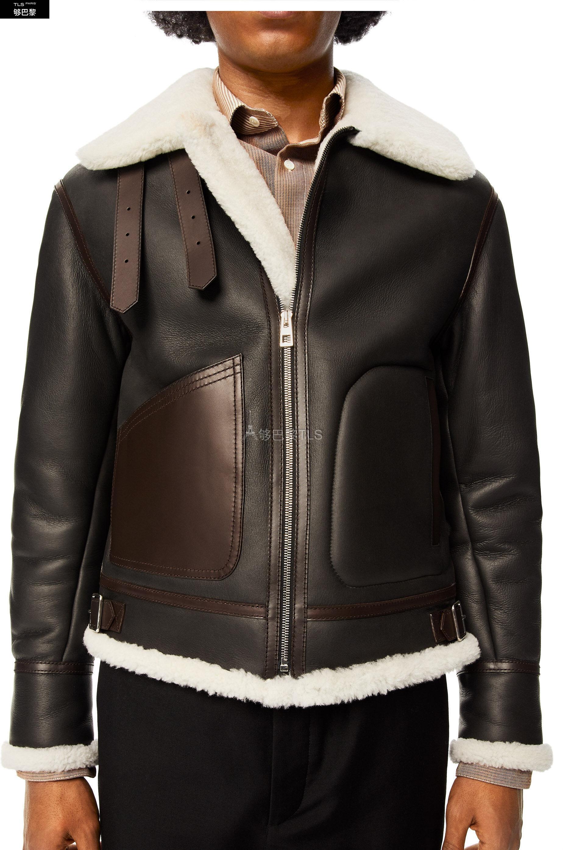 【包邮包税】 loewe罗意威 21年秋冬 男士 夹克 剪