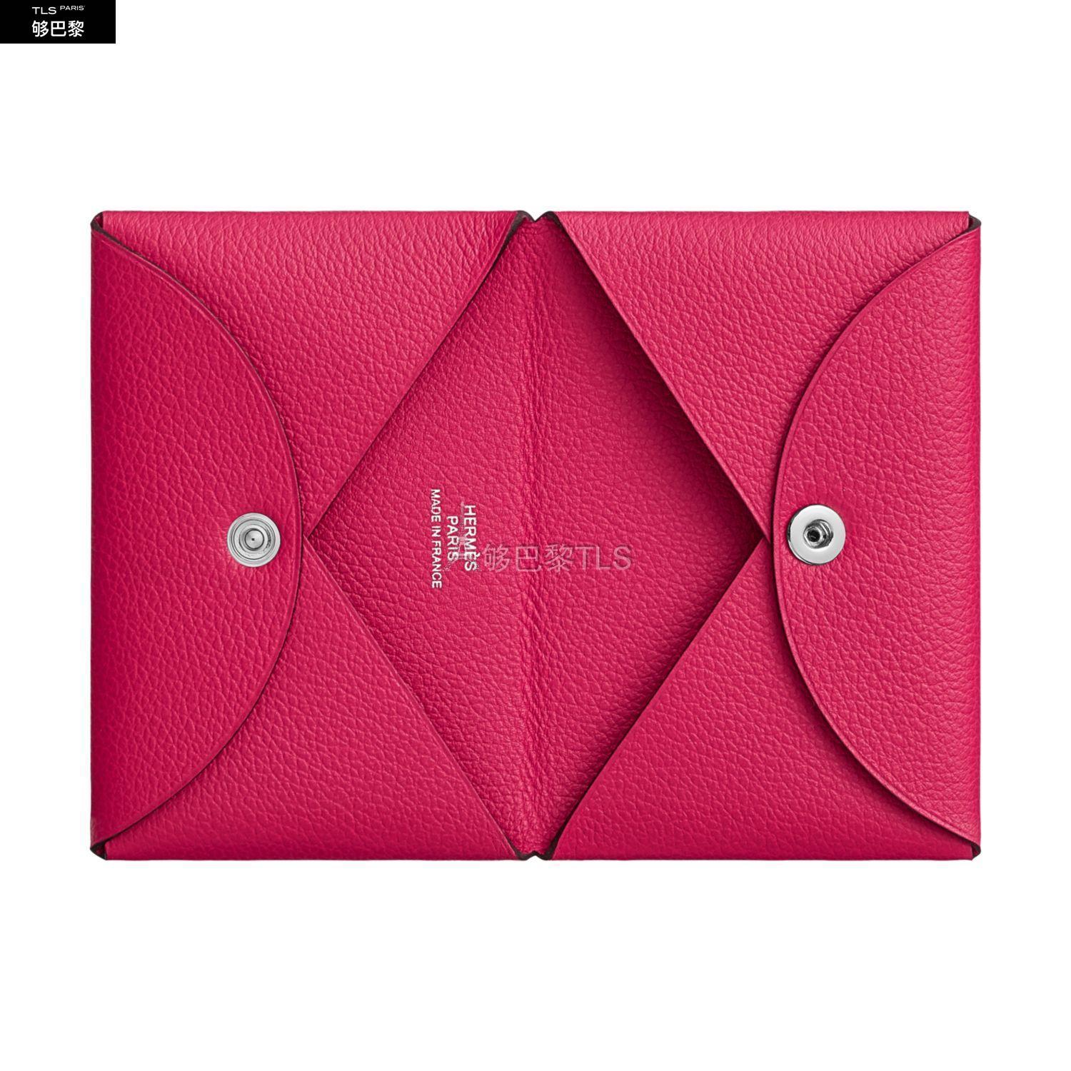 【包邮包税】 hermes爱马仕 21年秋冬 女士 卡包 porte-cartes calvi