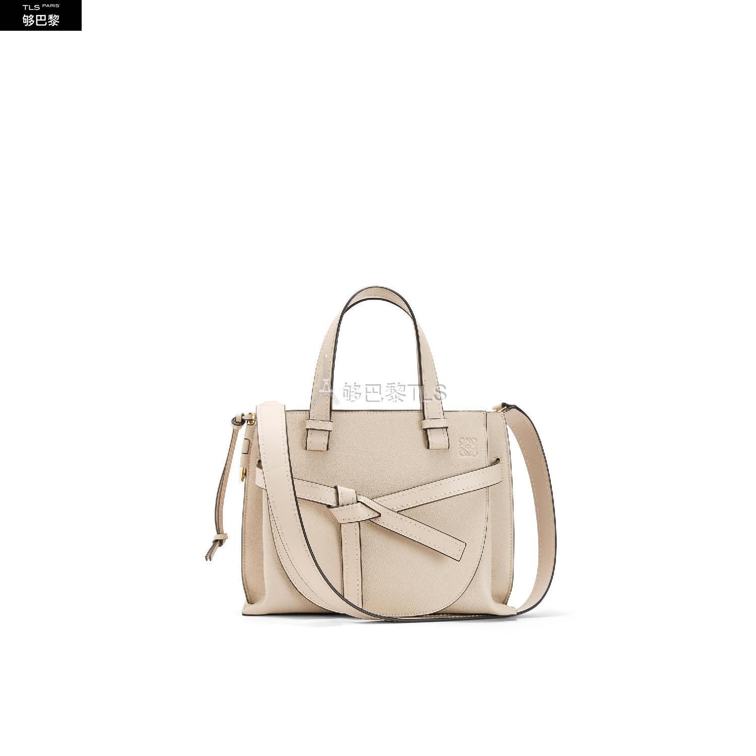 loewe罗意威 21年春夏 女士 单肩包 小号柔软粒面牛皮革 gate 顶部提