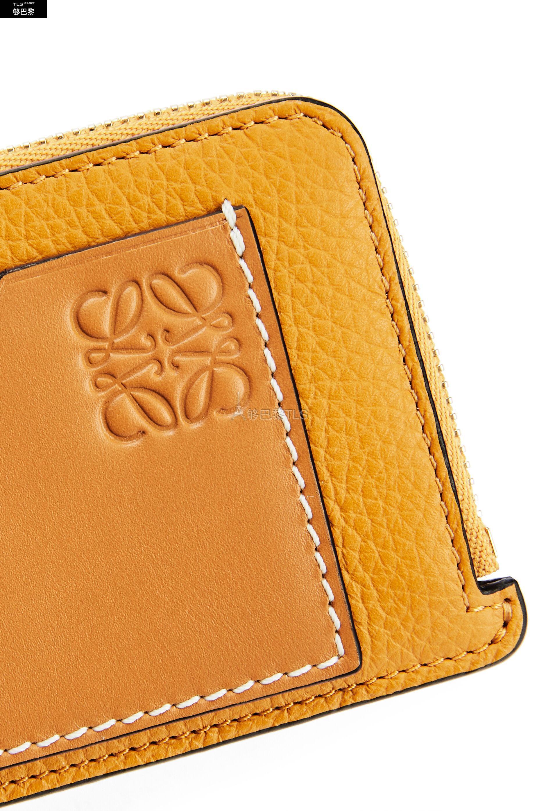 【包邮包税】 loewe罗意威 21年春夏 女士 钱包 软粒面牛皮革硬*w*币