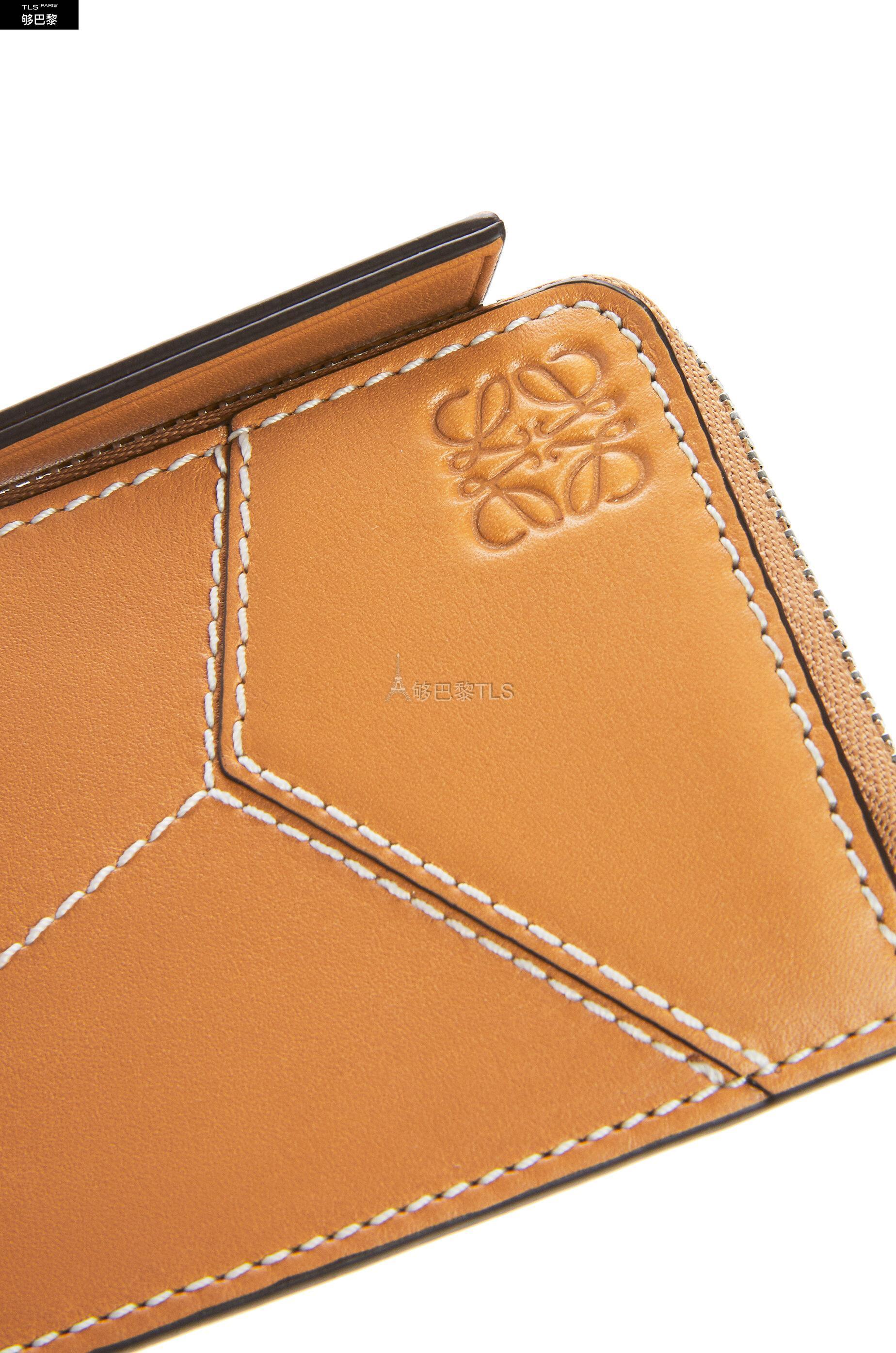 【包邮包税】 loewe罗意威 21年春夏 男士 钱包 光滑牛皮革 puzzle 硬