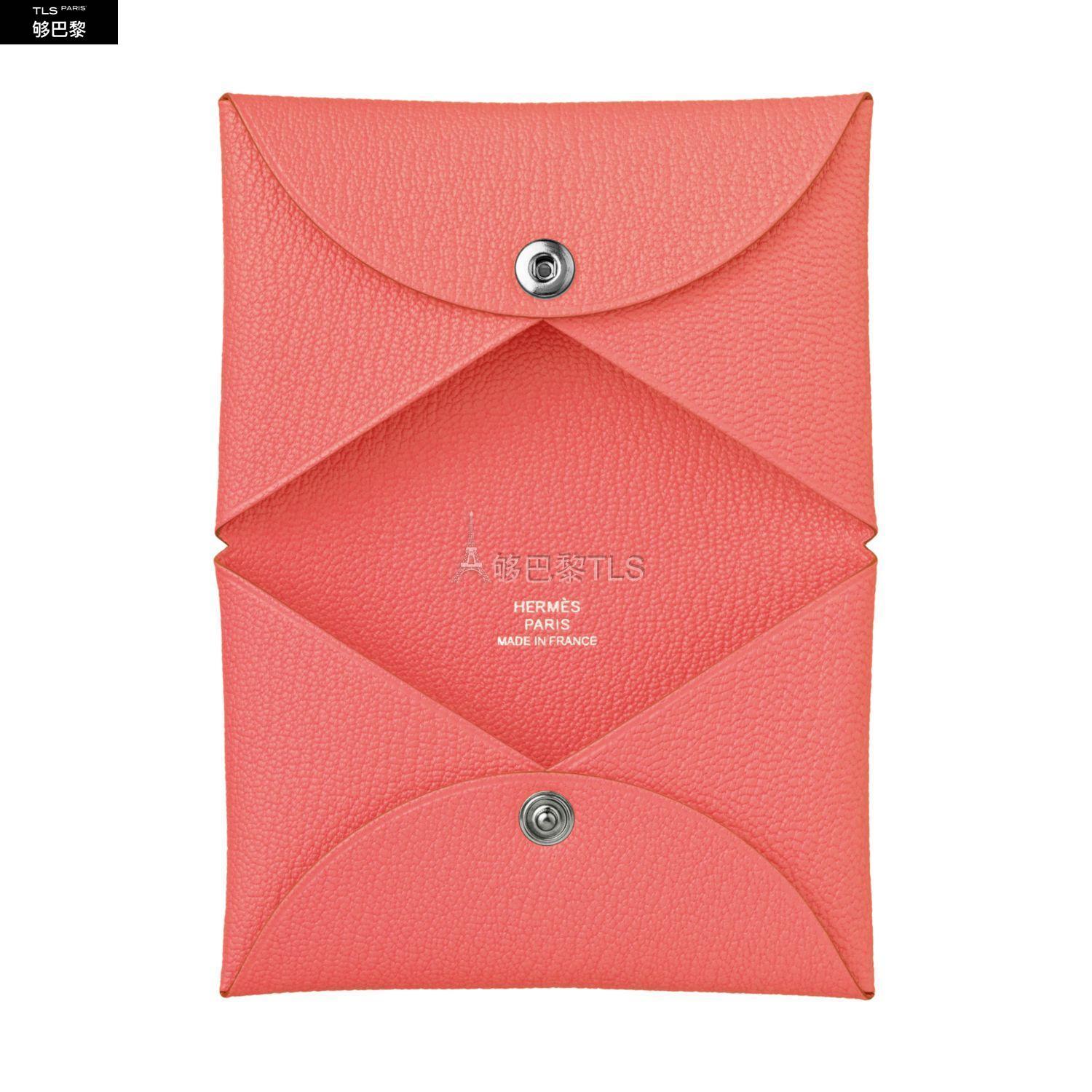 【包邮包税】 hermes爱马仕 21年秋冬 女士 卡包 porte-cartes calvi