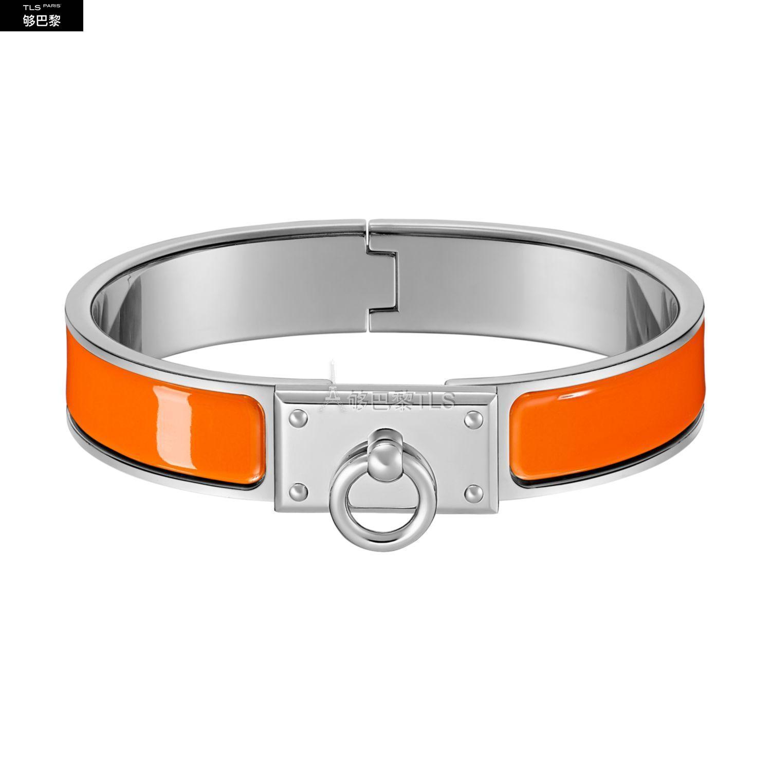 【包邮包税 hermes爱马仕 21年春夏 男士 手镯 bracelet clic