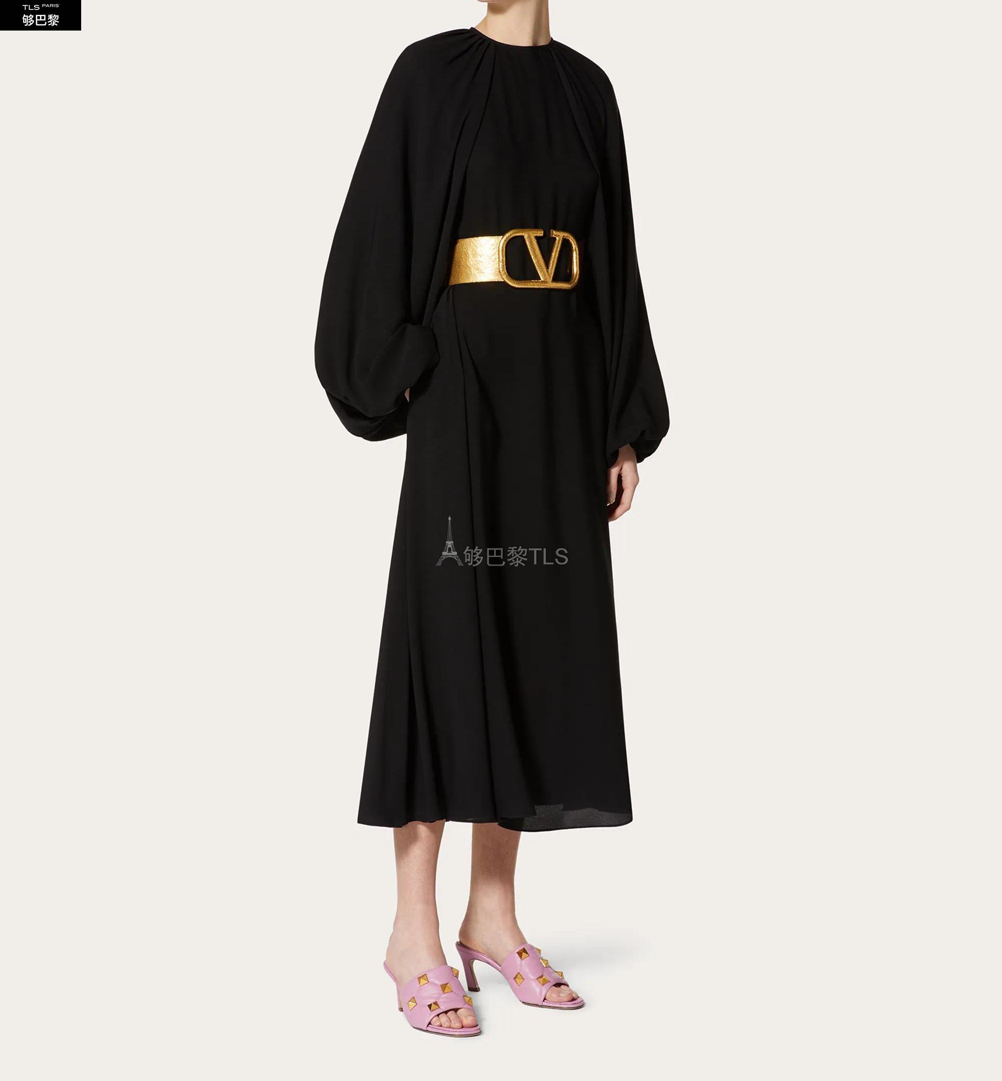 【包邮包税】 valentino华伦天奴 21年秋冬 女士 连衣裙 乔其纱连衣裙