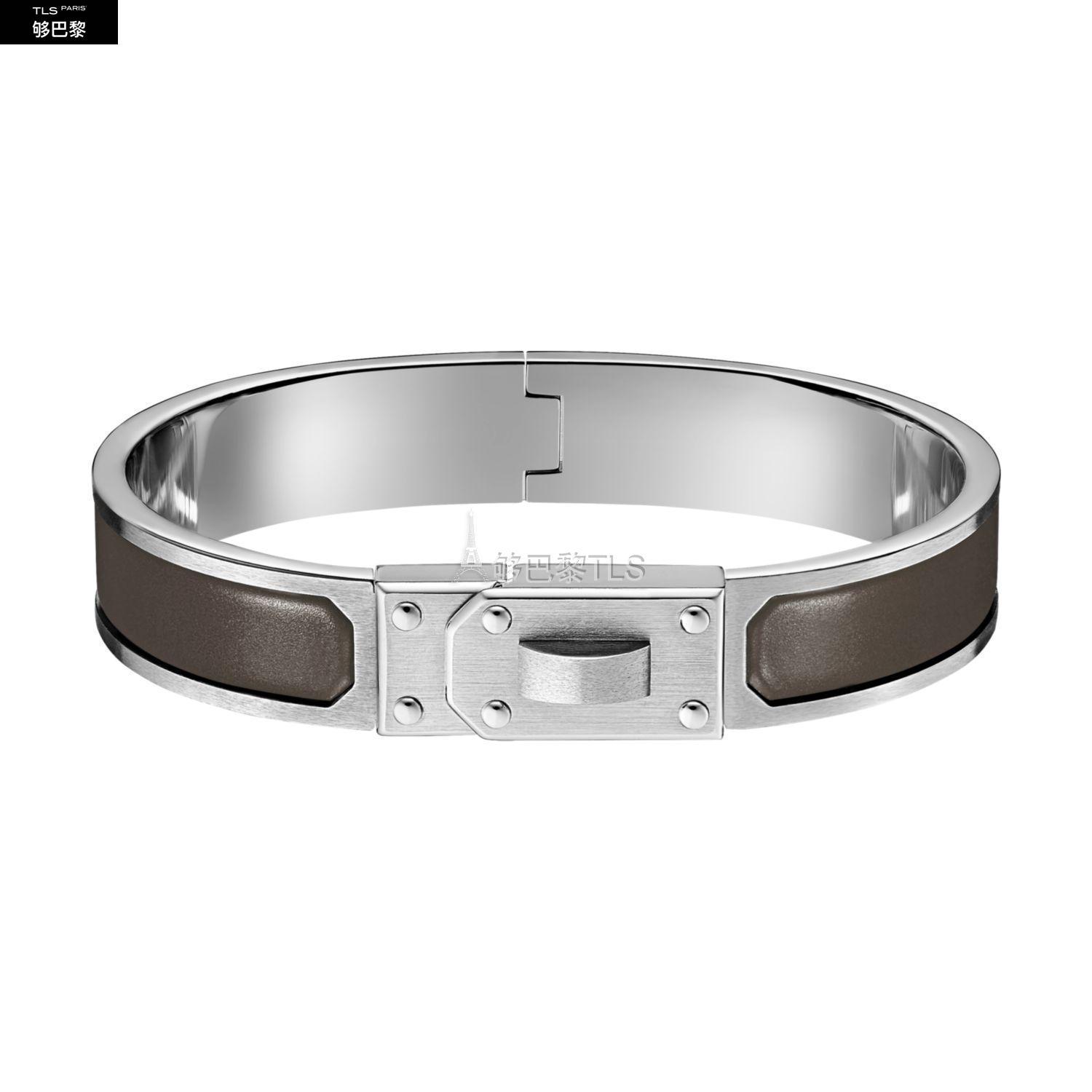 【包邮包税】 hermes爱马仕 21年秋冬 男士 手镯 bracelet kelly men
