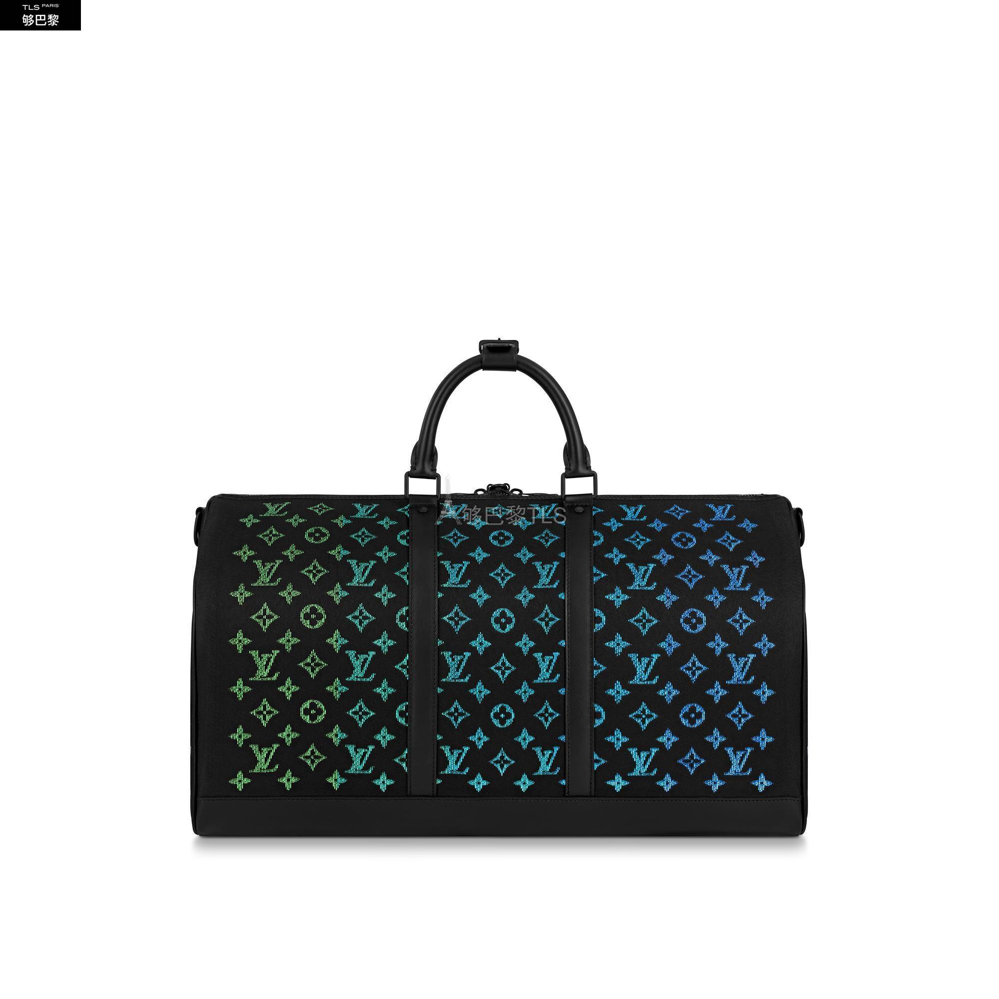 【包邮包税 lv路易威登 21年春夏 男士 旅行包 sac keepall