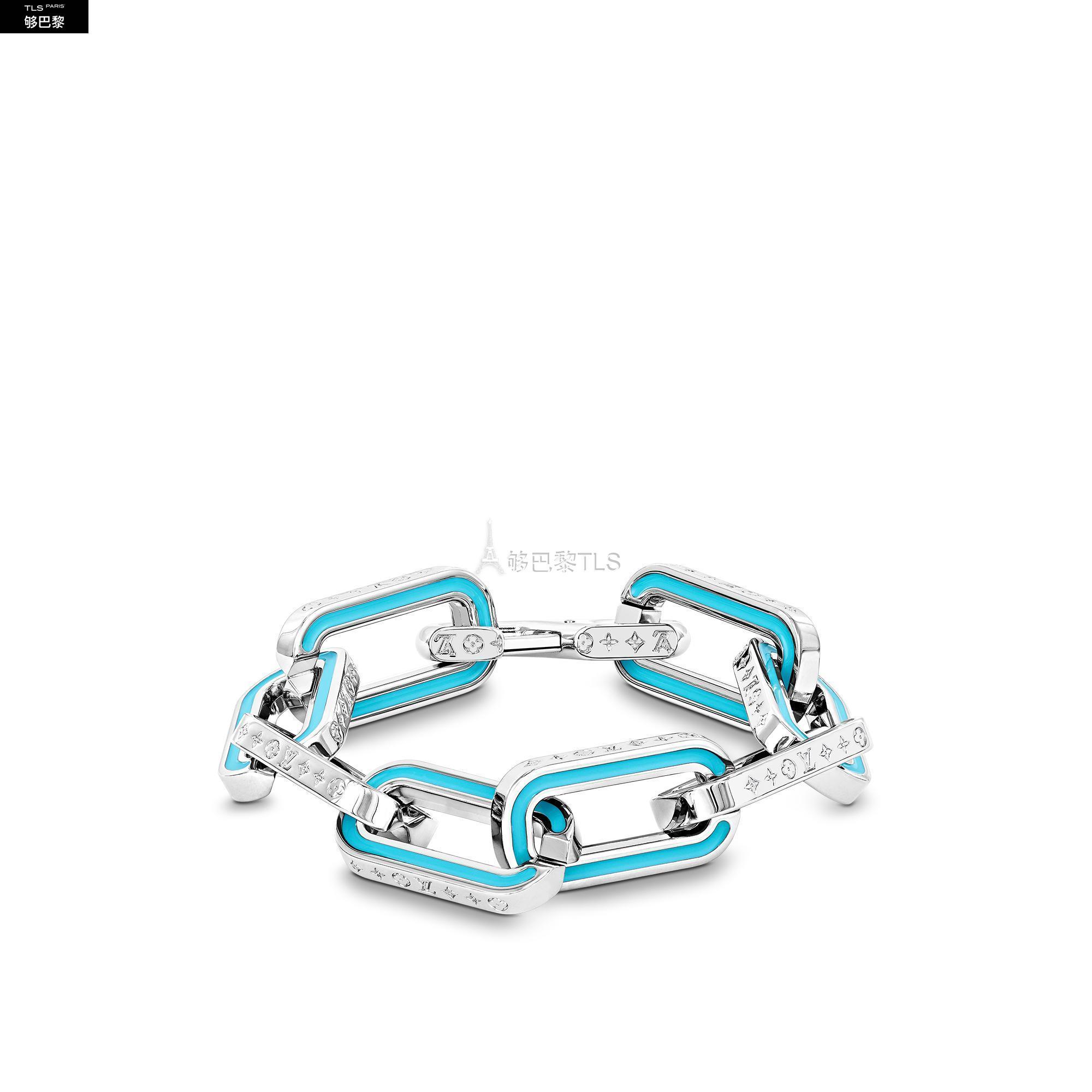 【包邮包税】 lv路易威登 21年秋冬 男士 手镯 monogram links chain